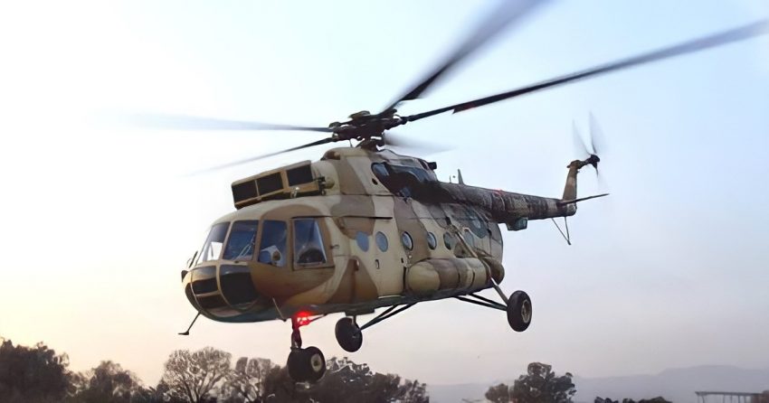 Pakistan army helicopter