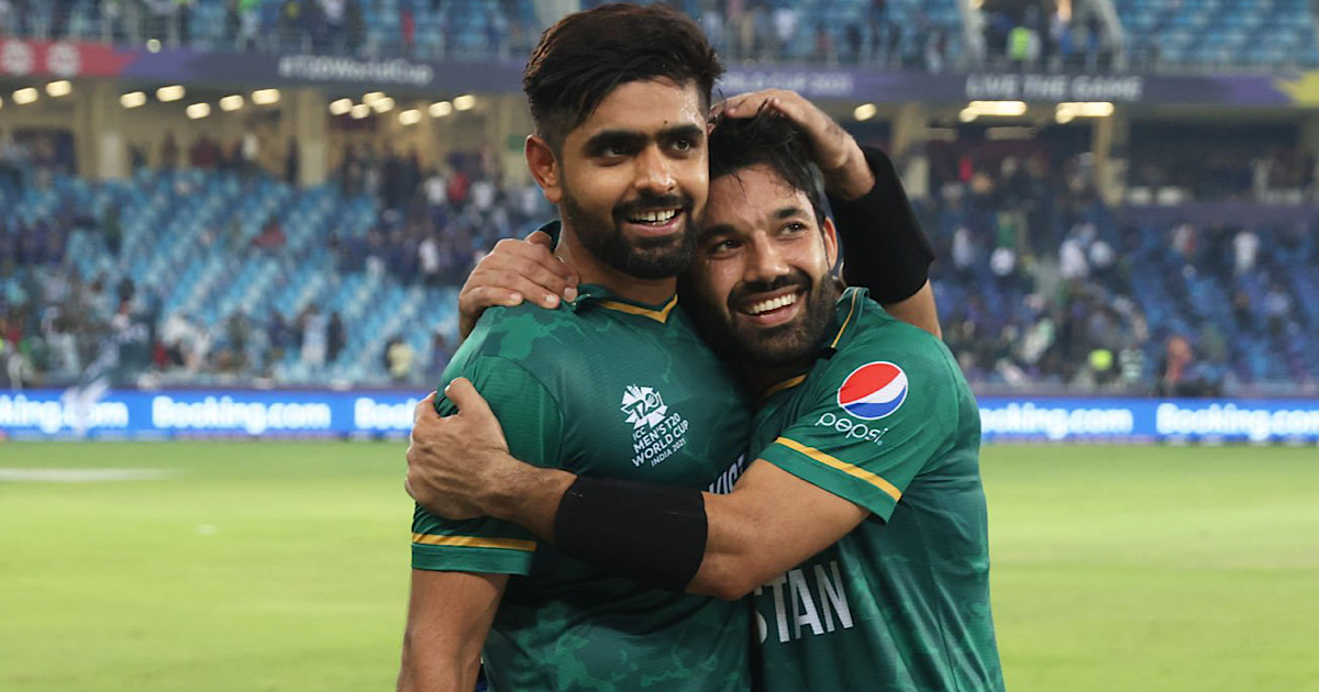 Babar Azam and Mohammad Rizwan