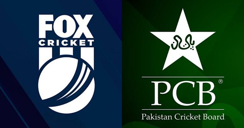 Logos of pakistan cricket board (pcb) and fox cricket