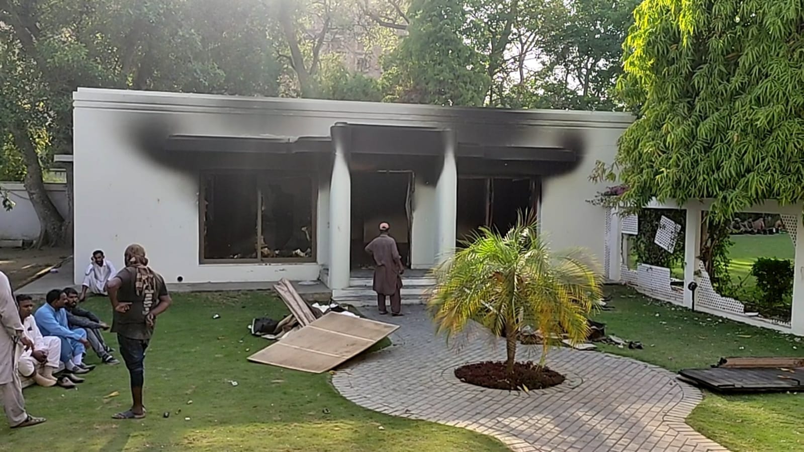 Corps Commander Lahore house after the May 9 attack