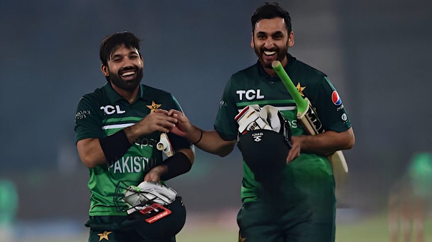 Mohammad Rizwan and Agha Salman